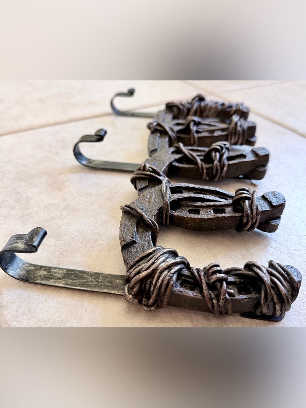 Rustic Ranch Style Horseshoe
Wall Hooks - Picture 2 of 14